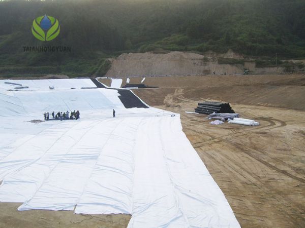 Process flow and operation points of Geosynthetic clay liner(GCL)