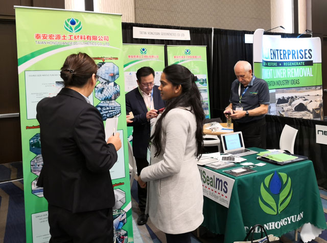 泰安宏源展会现场